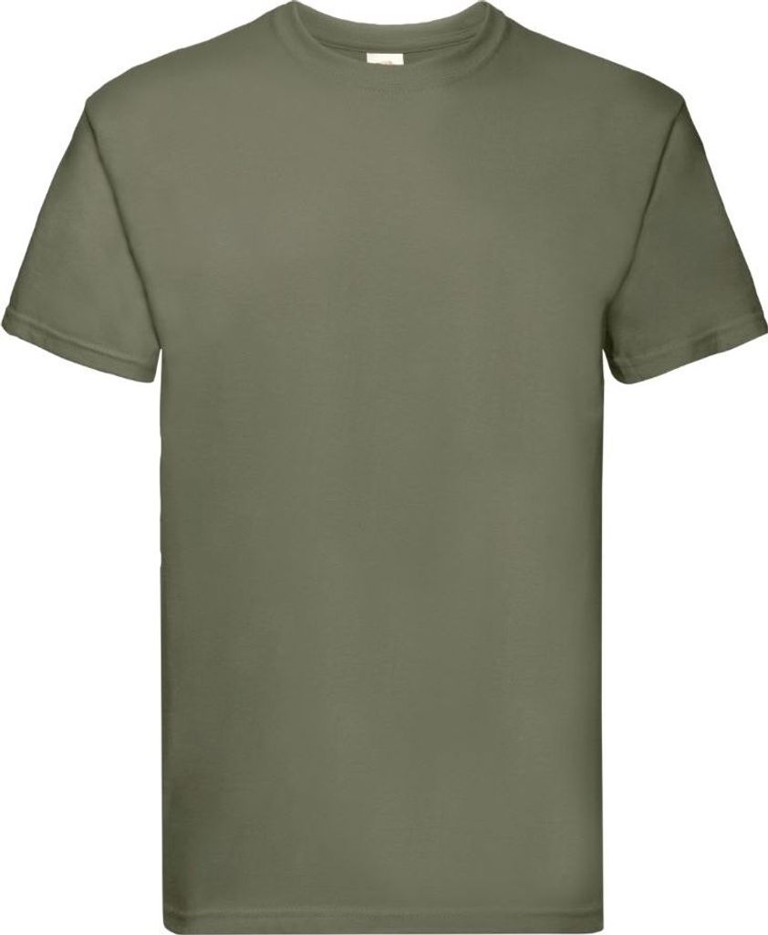 Herren T-Shirt Super Premium T - Classic Olive, L