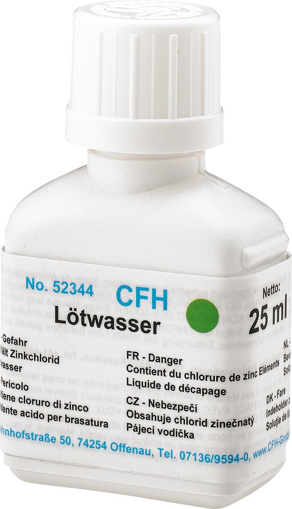CFH Lötwasser Flussmittel Lötarbeiten Klempnerarbeiten Produktbild 