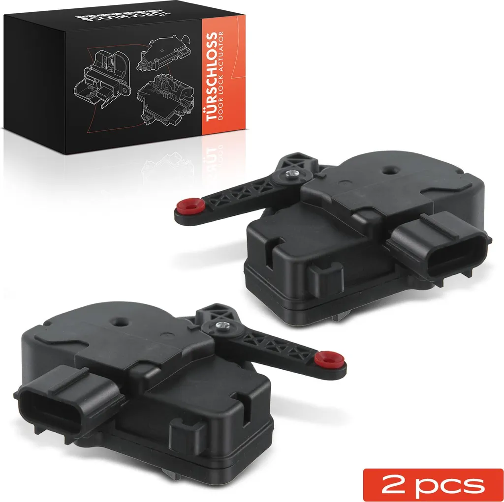 Serrure de Porte Renforcée Anti-Corrosion Chrysler Voyager Lot 2
