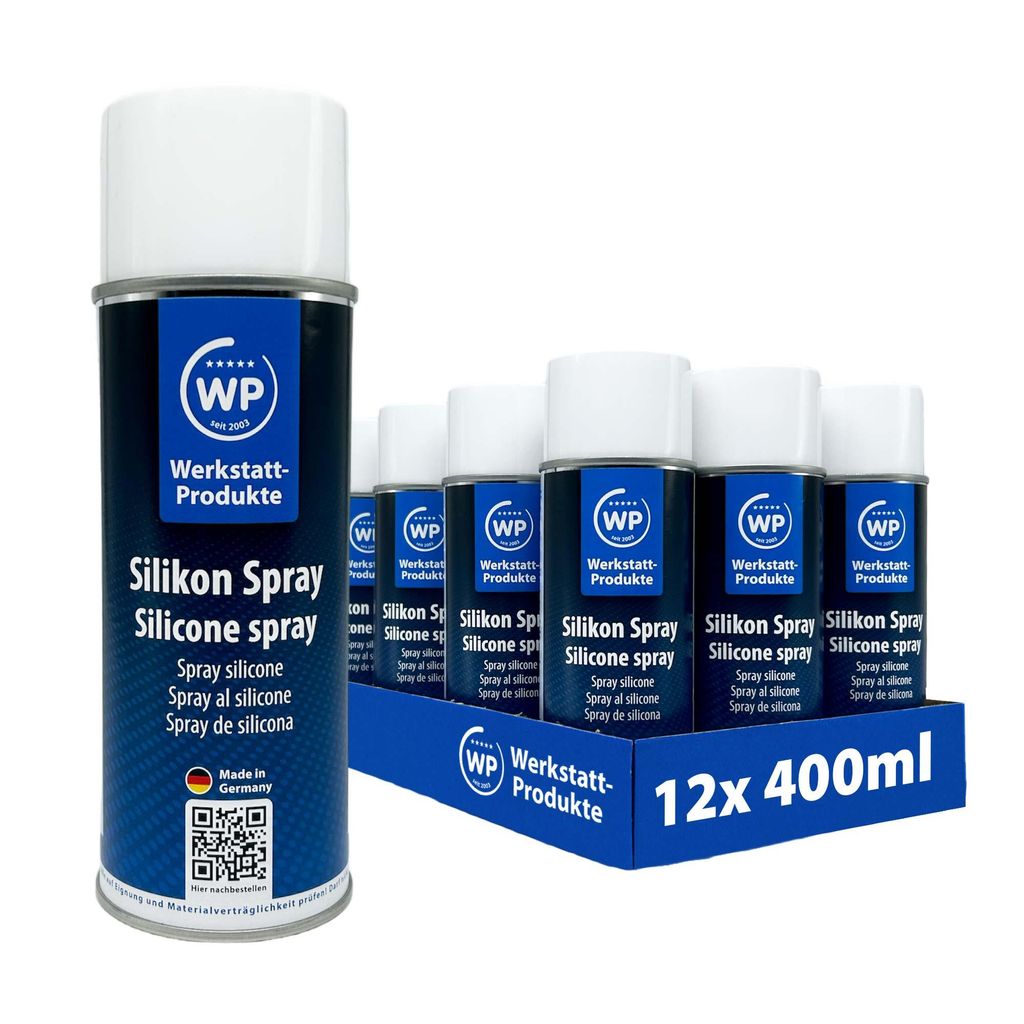 Silikonspray 12x 400ml Silikon Spray Schmiermittel Produktbild 
