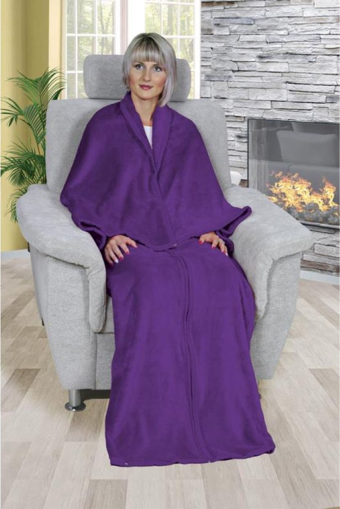 Korall televizní pytel 150x180 cm - 150x180 cm - Fialová Obrázek produktu 