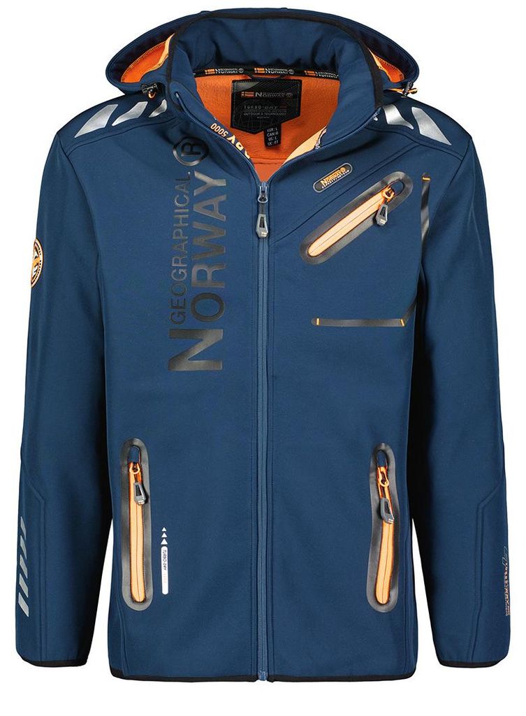 Geographical Norway WY8028H/GN-MARINE / ORANGE, heren Productafbeelding 