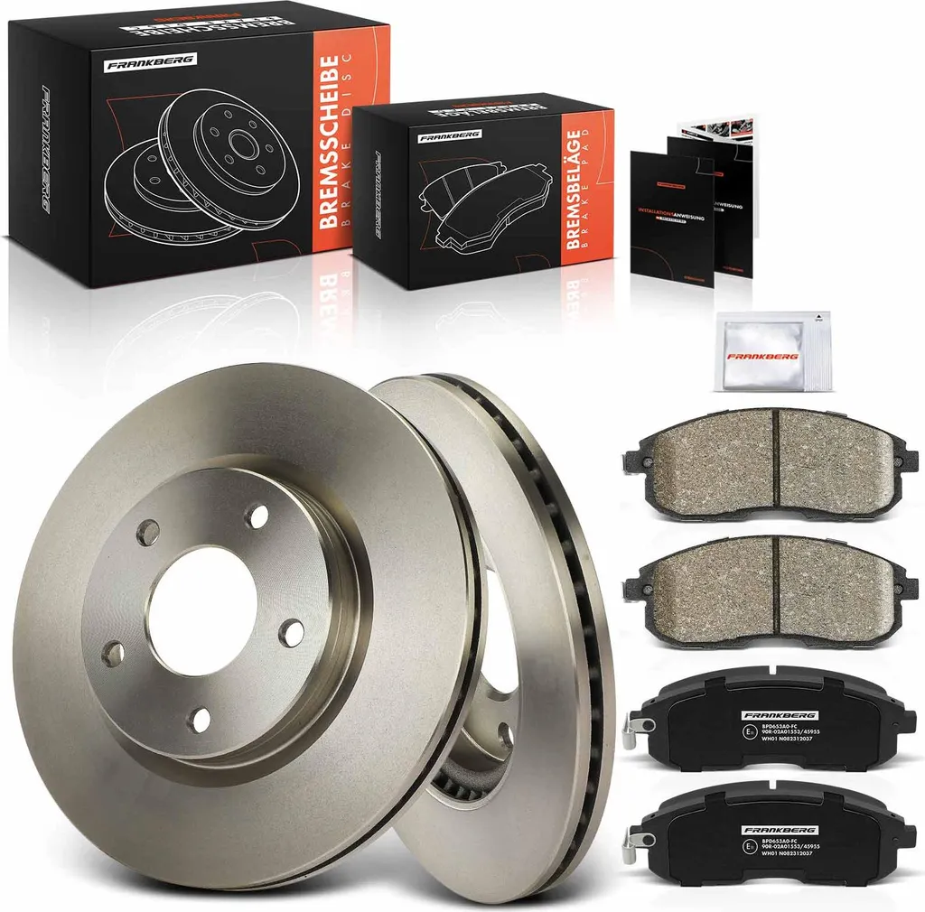 Supprimez les Vibrations au Freinage sur Nissan Juke F15 avec ce Kit 2+4