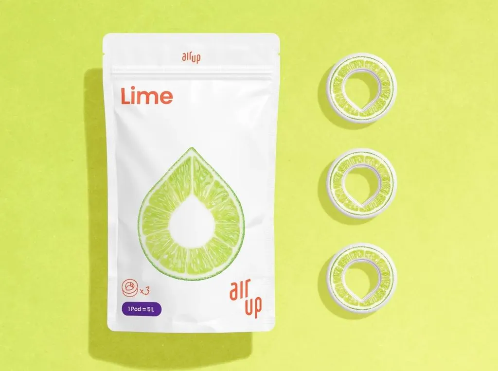 Pod Air Up Gusto Lime - 3 Pezzi per Idratazione Sportiva Senza Zuccheri