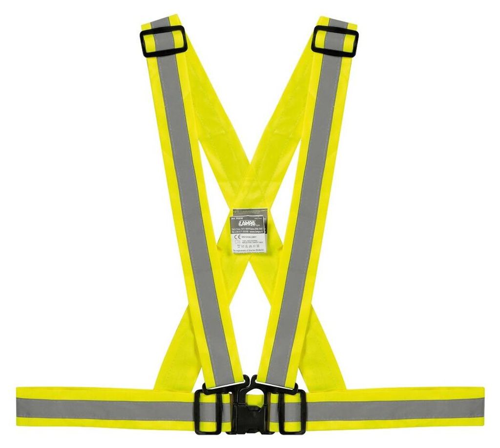 Lampa Reflektorgurt X-Belt Reflektor Kreuzgurt Rückstrahler Produktbild 