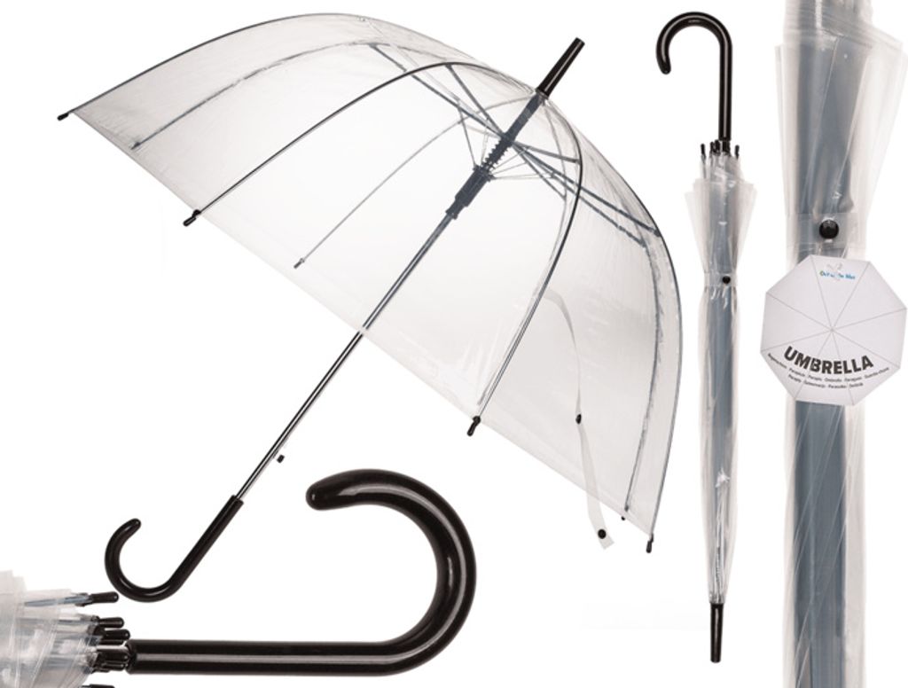 OOTB Kuppel-Regenschirm Transparent Produktbild 