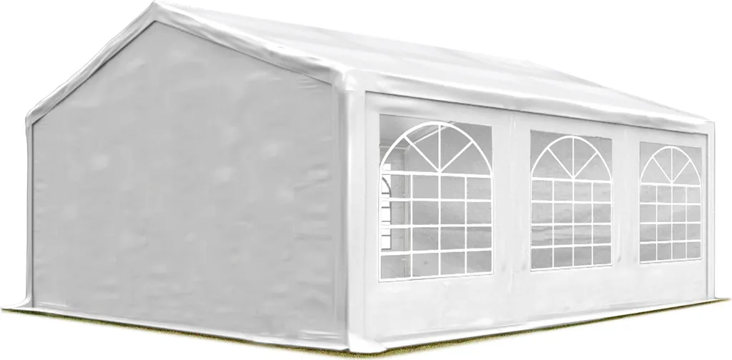 Tente de réception 4x6m PVC 600N imperméable avec structure renforcée