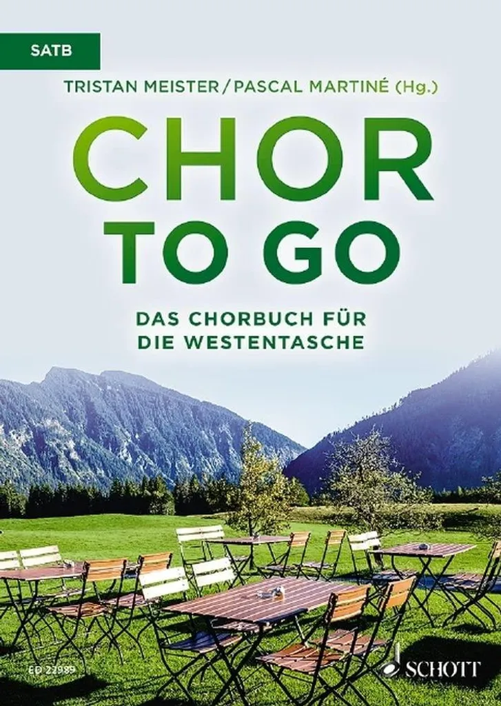 Chor to go carnet de chant de poche pour chorale format compact