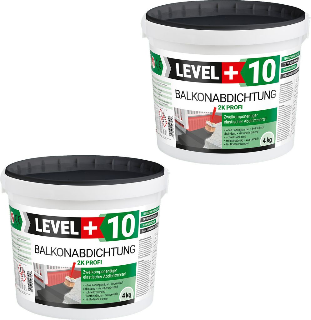 Impermeabilizzazione di balconi 2K, 8 kg, terrazze, Immagine del prodotto 