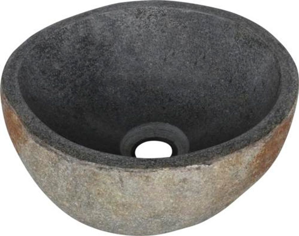 Differnz Aufsatzwaschbecken aus Naturstein Ruz 23 x 23 cm Produktbild 