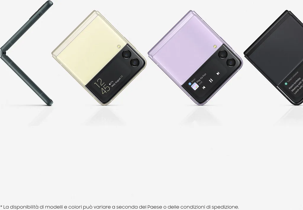 Samsung Galaxy Z Flip3 5G Smartphone Vert pour Multitâche et Mode Flex - 3
