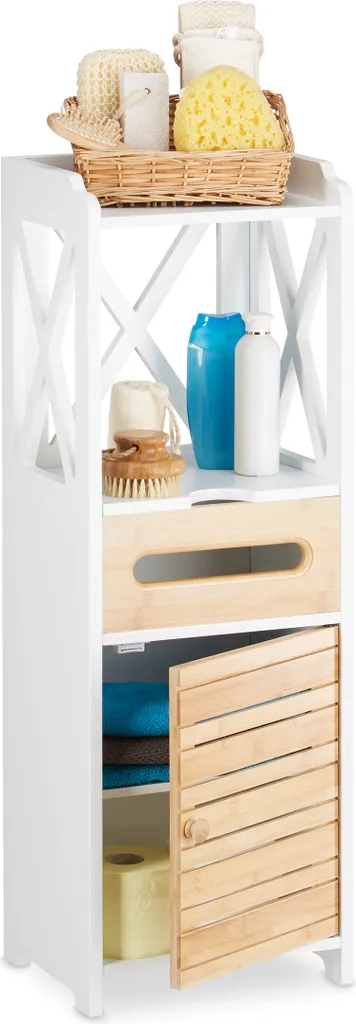 Étagère de Rangement Verticale à 5 Niveaux - Meuble d'Appoint Compact