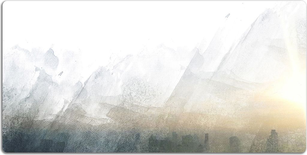 Schreibtischmatte Tischunterlage 100x50 cm Mauspad - Fuji Landscape.