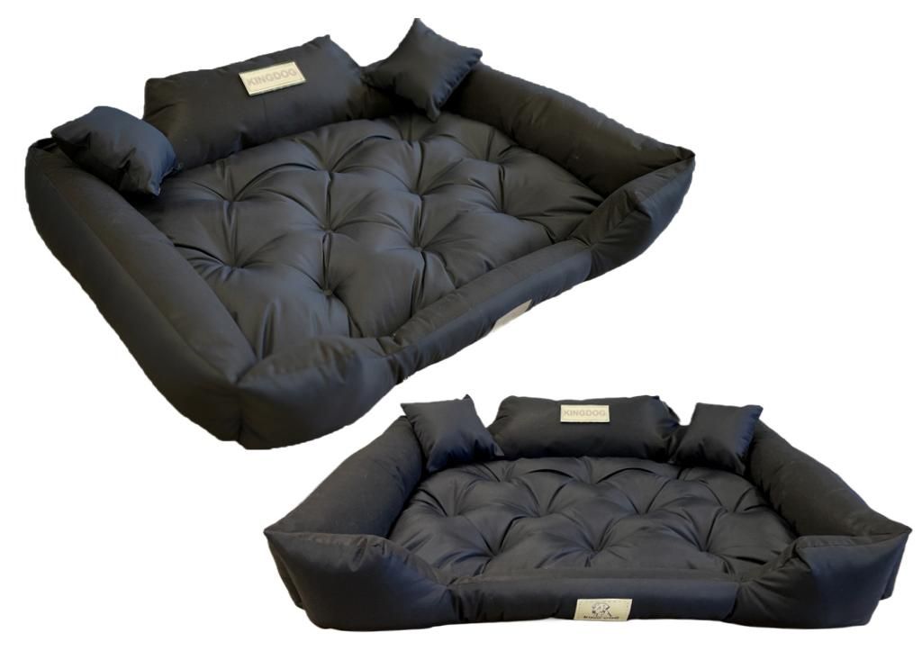 Hundebett KINGDOG 115x95 cm personalisierbar wasserdicht Produktbild 