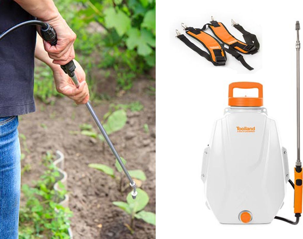 Toolland Akku-Rückenspritze 12 L Produktbild 