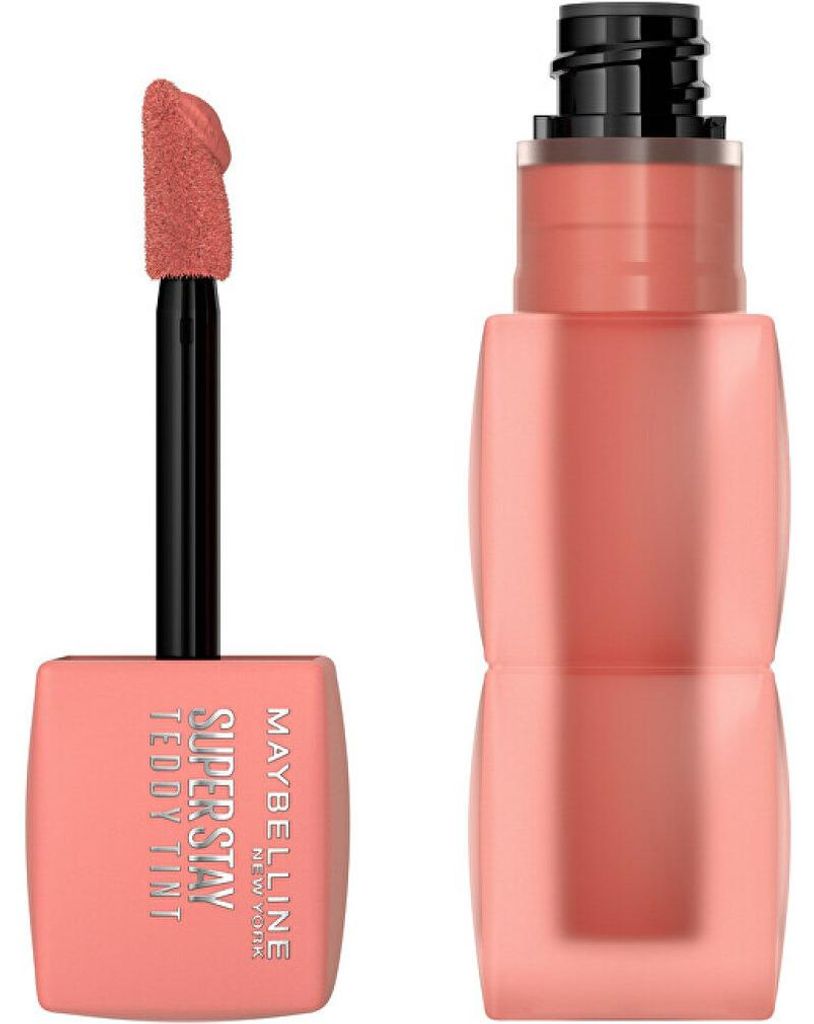 Maybelline New York Lippenstift Super Stay Teddy Tint 20 Mascara Tear, 5 ml