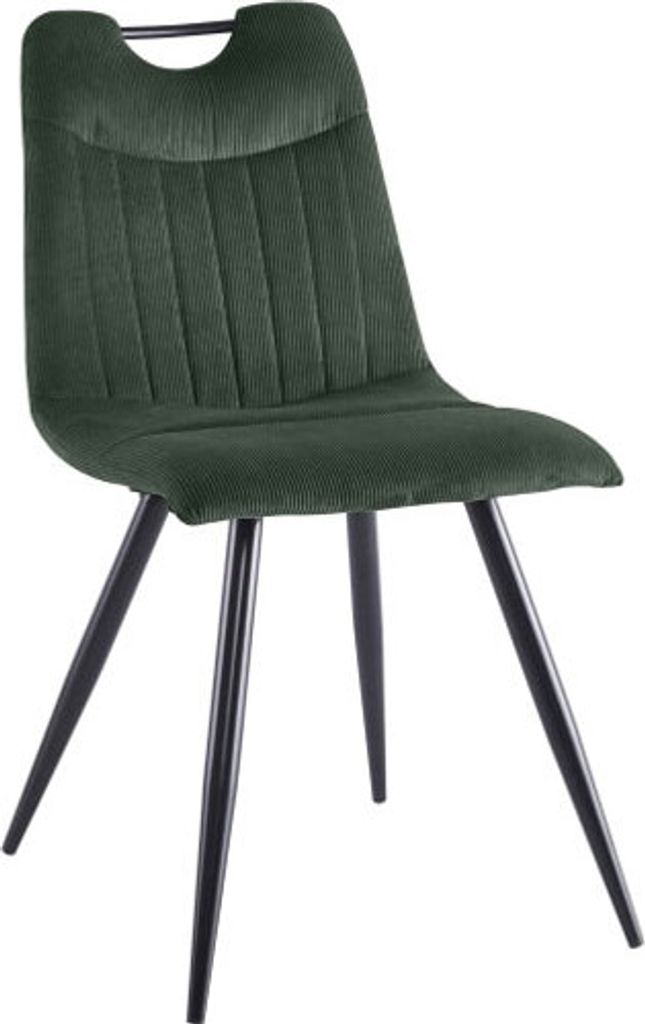 Esszimmerstuhl Küchenstuhl Set Orfe grün 4er Set