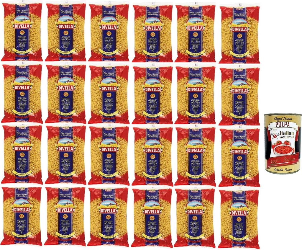 Divella Pasta 100% Italienisch Lumachine 52, Nudeln aus Produktbild 