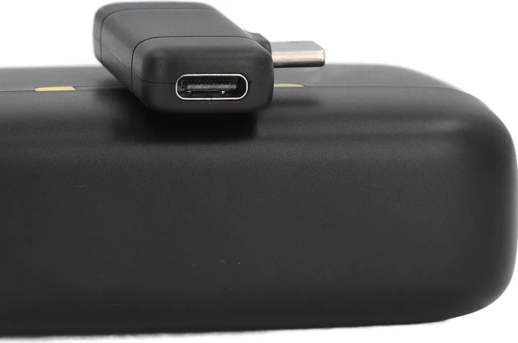 Microphone Lavalier sans fil réduction bruit autonome 12h et étui