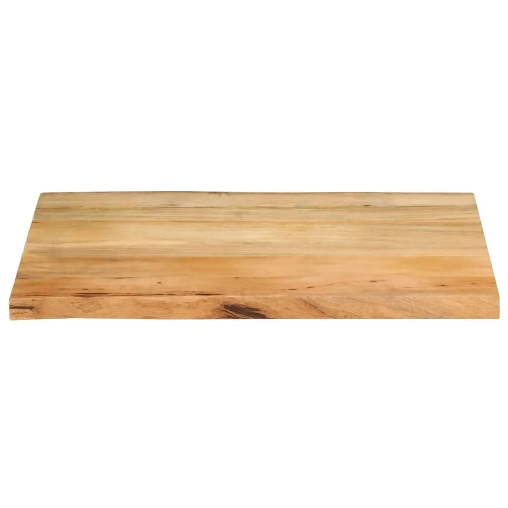 Piano in Legno Massiccio Mango 70x60 cm vidaXL Bordo Naturale