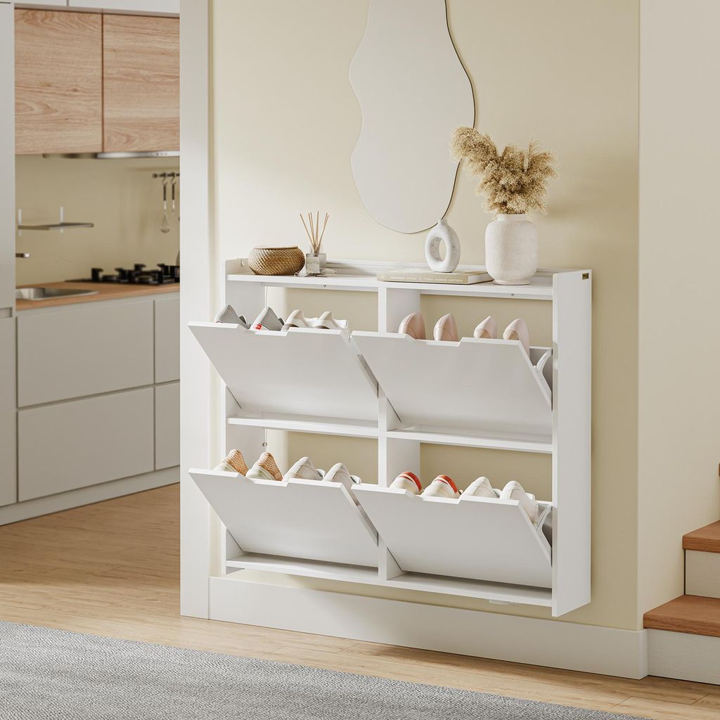 SoBuy Schuhschrank Schmal, Schuhregal, Schuhschrank Hängend