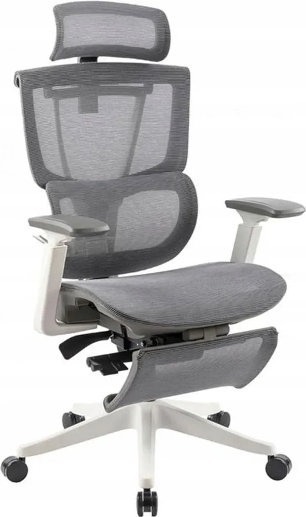Soulagez votre dos avec la chaise de bureau ergonomique C7WG-Air-Pro grise
