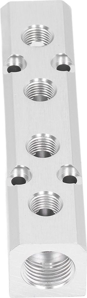 Pneumatischer Verteilerblock mit G1/2 Eingang und G1/4 Ausgang (30x30mmSY30?02?4F)