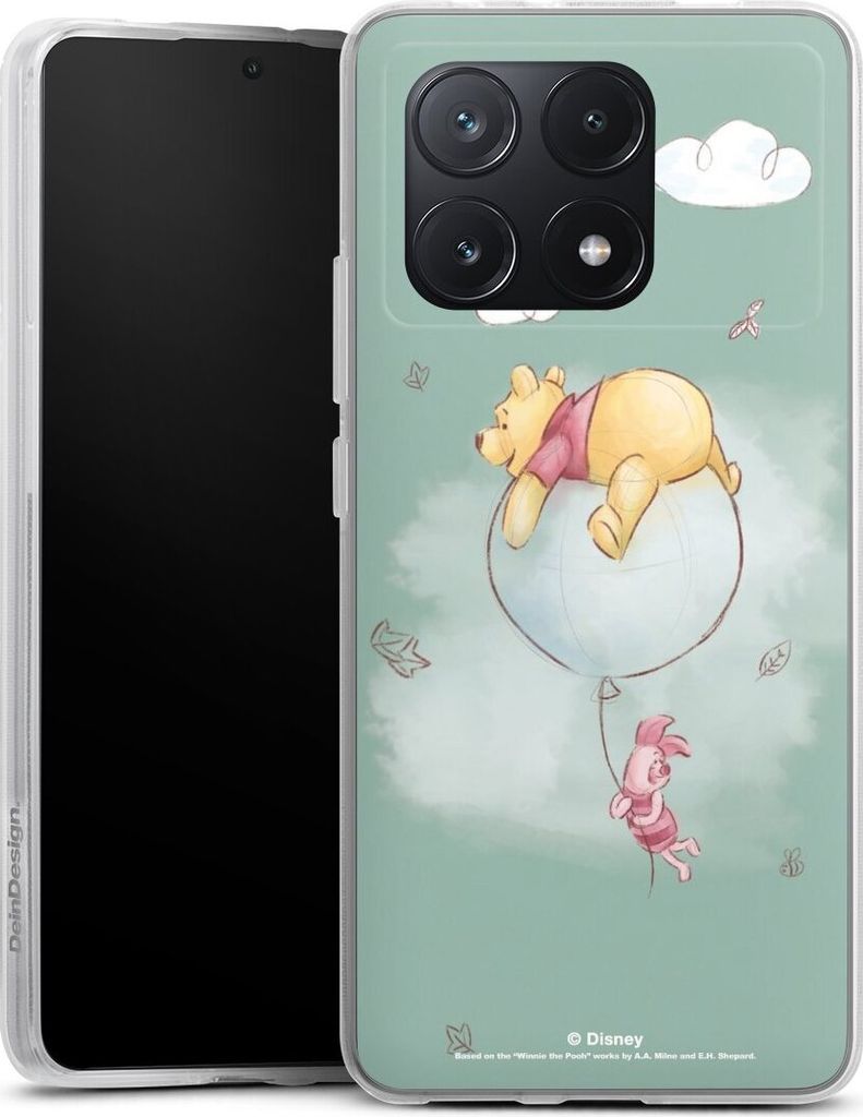 DeinDesign Handyhülle für Xiaomi Poco X6 Pro Silikon Hülle Case Smartphone Schutzhülle Bär Disney Winnie Puuh
