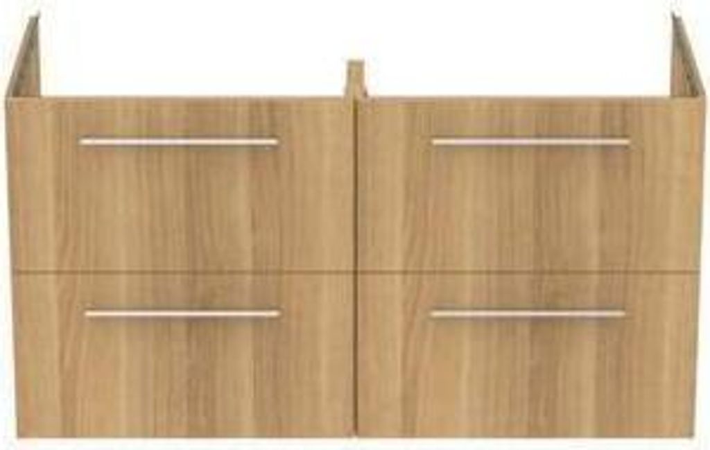 Waschtischunterschrank i.life B 1200x505x630mm, 4 Auszüge Eiche Natur 1200 x 505 x 630 mm, 4 Auszüge