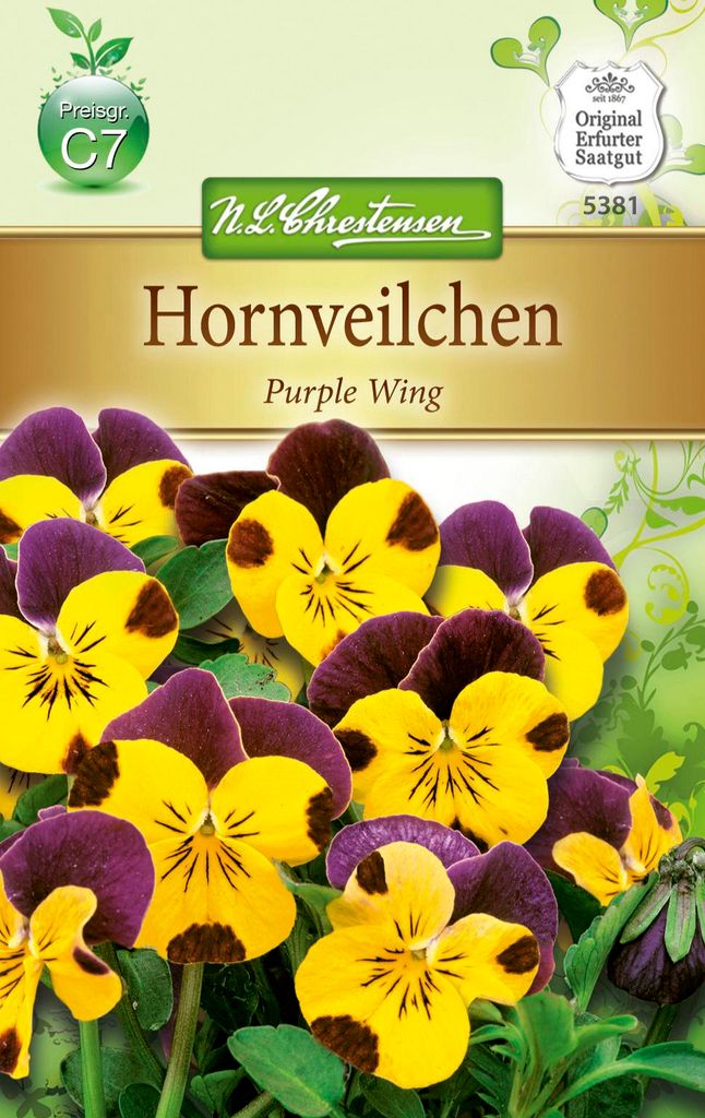 Artikelbild 1 von 'Hornveilchen Purple Wing' aus der Kategorie Hornveilchensamen