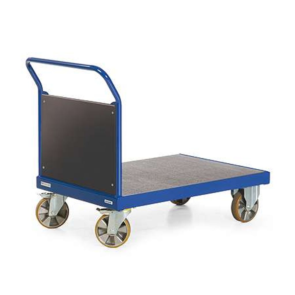Bako Logistiksysteme Plattformwagen R2200 mit Stirnwand 2200kg Tragkraft 2000x800mm