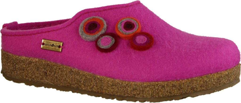 Haflinger Hausschuhe Damen 31343534353831 Pink 41 EU