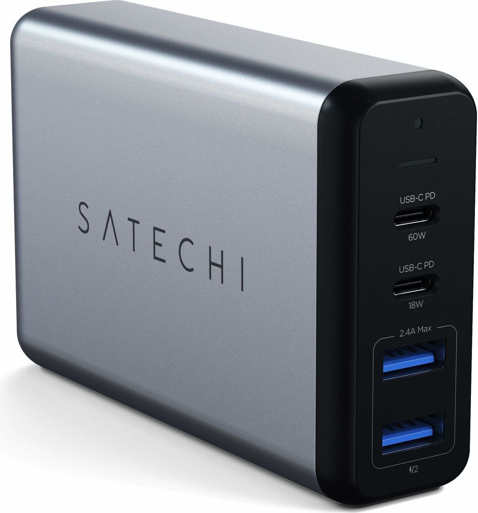 Satechi ST-MC2TCAM, Vnútorný, AC, Čierna, Strieborná Obrázok produktu 