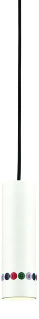 Suspension ACA blanc avec douille GU10 en métal IP20, modèle YL22271PCF