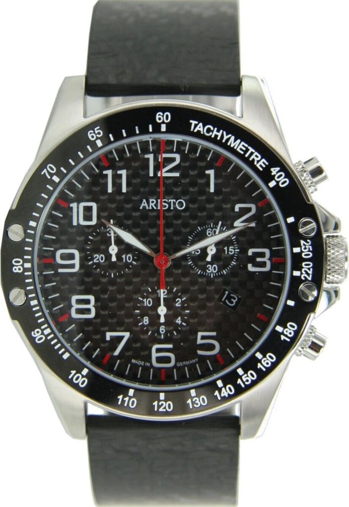Messerschmitt ME-4H150M Bauhaus Chronograph Herrenuhr Produktbild 