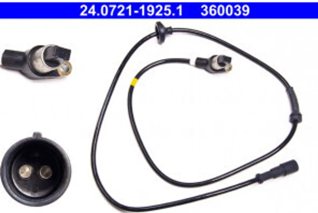 Capteur ABS de roue pour Jetta II et Passat 35I - Qualité OE ATE