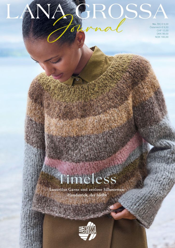 Lana Grossa JOURNAL Nr. 72 Strickmagazin Herbst Winter Produktbild 