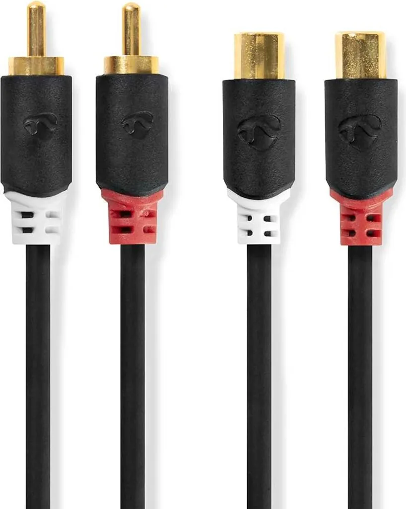 Cavo RCA Prolunga 2m per Home Theater | Audio Stereo Oro