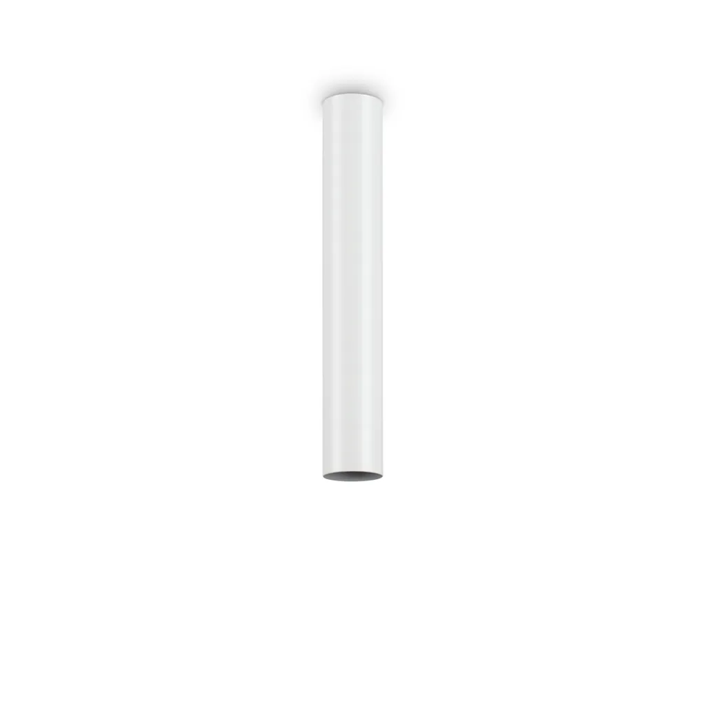 Plafonnier spot cylindrique blanc Ideal Lux LOOK pour ampoule GU10
