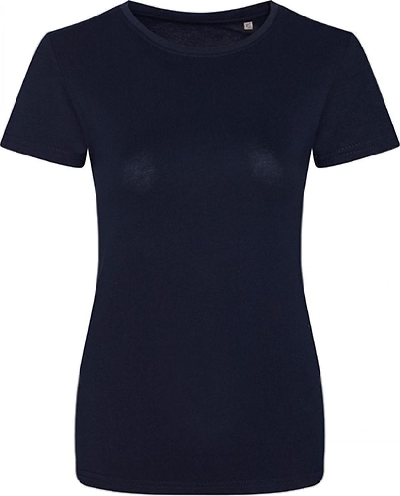 Ecologie EA001F | Damen Cascades Ladies` Tee / 100% Baumwolle - Farbe: Navy - Größe: XS
