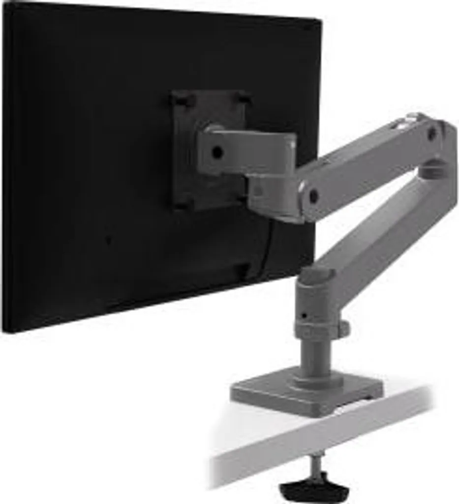 Bras articulé Ergotron LX Pro gris en aluminium pour écran jusqu'à 34"