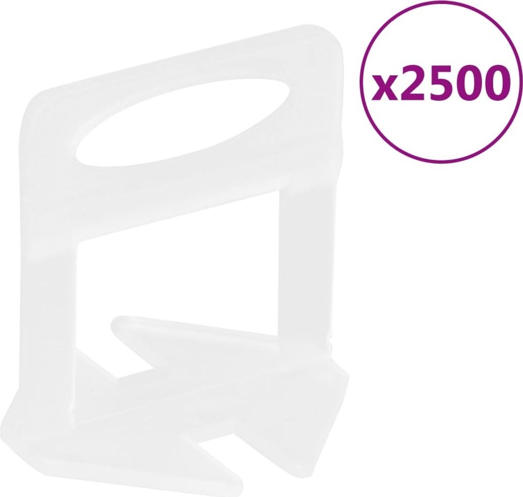 Fliesen-Nivellierclips 2500 Stk. 3 mm