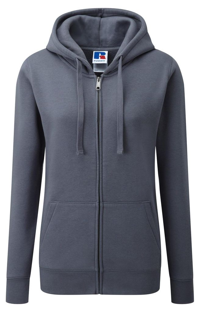 Russell Damen Kapuzenjacke, 3lagig FK693 (XL) (Convoy Grau)