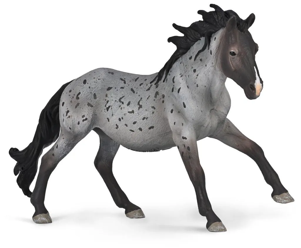 Figurine Cheval Incassable Collecta 80060 - Étalon Nokota Réaliste 16 cm