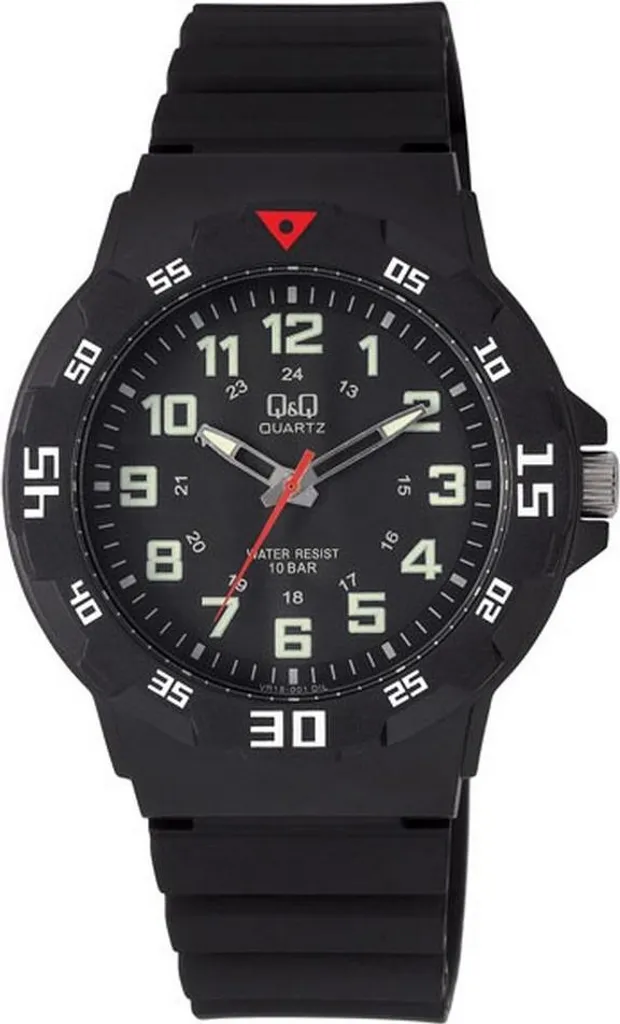 Orologio Q&Q Uomo 10 Bar Silicone | Accessorio Daily Urban Wear