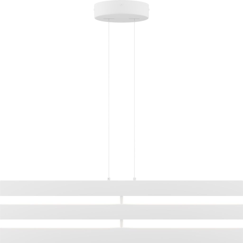 Maytoni Pendelleuchten Origami Weiß, LED MODUL, 4000K, 2300lm