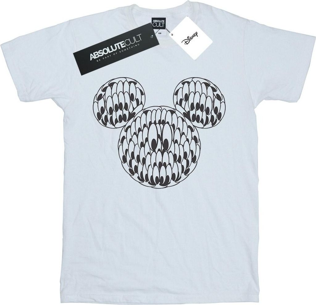 Disney - "Head Of Eyes" T-Shirt für Herren BI41163 (L) (Weiß)
