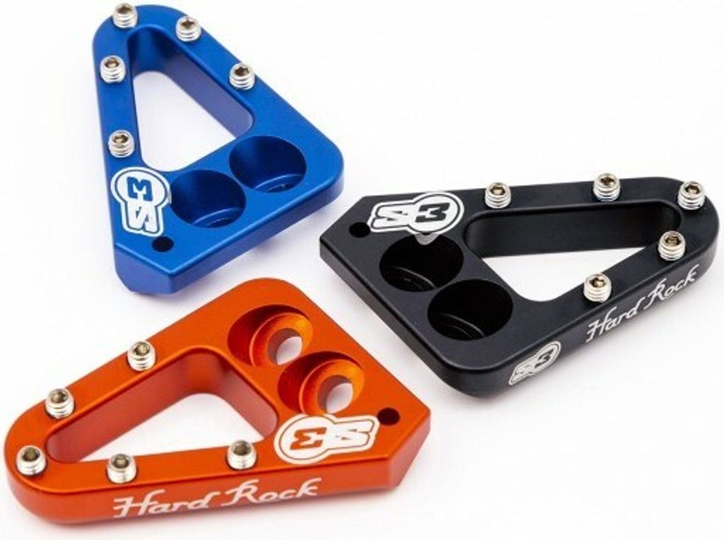 S3 Hard Rock Bremspedal-Spitze schwarz passend für KTM/Husqvarna