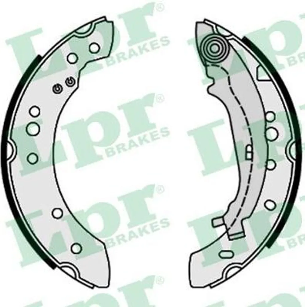Ganasce Freno LPR 09640 Mitsubishi Colt & Smart Forfour | Ricambio Certificato