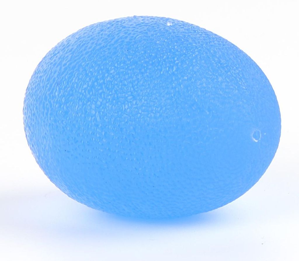 Silikon-Massage-Therapie-Griffball für Handgelenk-Finger-Krafttraining, Stressabbau (blau 30)